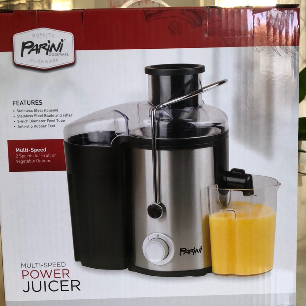Parini Cookware-Multi-Speed Power Juicer